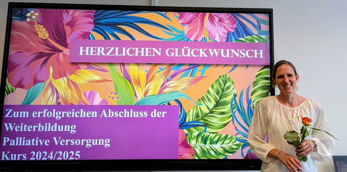 Ein großer Schritt für unsere Kollegin – und für uns alle 